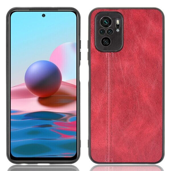 

Защитный чехол UniCase Leather Series для Xiaomi Redmi Note 10 / Note 10s - Red