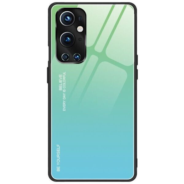 

Защитный чехол Deexe Gradient Color для OnePlus 9 Pro - Cyan / Blue