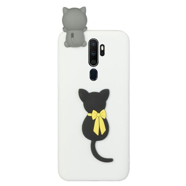 

Силиконовый (TPU) чехол UniCase 3D Pattern для OPPO A9 2020 / A5 2020 - Cat