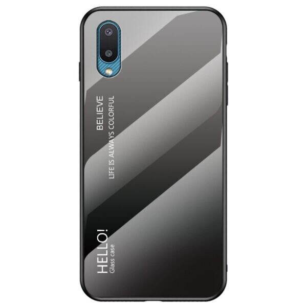 

Защитный чехол Deexe Gradient Color для Samsung Galaxy A02 (A022) - Black / Grey