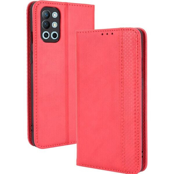 

Чехол Deexe Retro Style для OnePlus 9R - Red