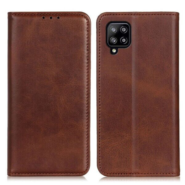 

Чехол-книжка Deexe Wallet Case для Samsung Galaxy A22 (A225) - Coffee