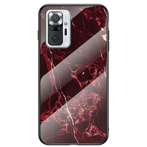 

Защитный чехол Deexe Gradient Pattern для Xiaomi Redmi Note 10 Pro - Red
