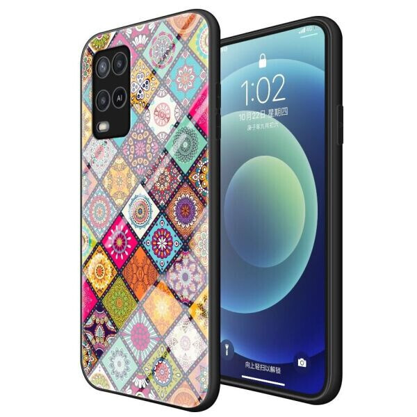 

Защитный чехол Deexe Apex Case для OPPO A54 - Color Pattern