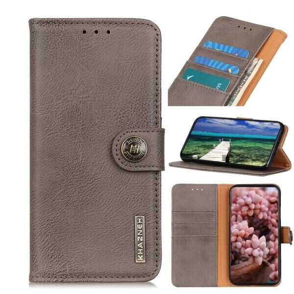 

Чехол-книжка KHAZNEH Wallet Cover для Xiaomi Mi 11 Lite - Grey