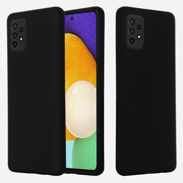 

Защитный чехол Deexe Silicone Case для Samsung Galaxy A52 (A525) - Black