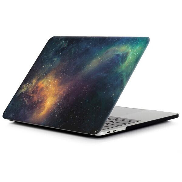 

Защитная накладка Deexe Design Style для Apple MacBook Pro 13 - Starry Sky / Blue