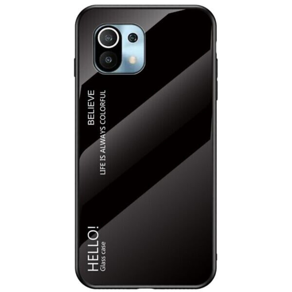 

Защитный чехол Deexe Gradient Color для Xiaomi Mi 11 Lite - Black
