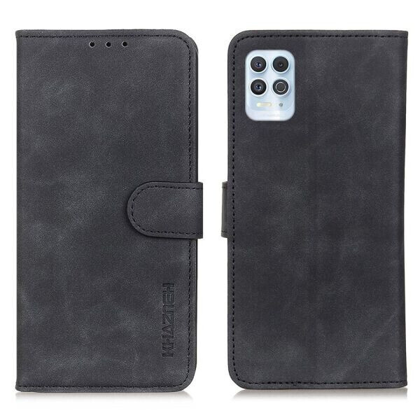 

Чехол-книжка KHAZNEH Retro Wallet для Motorola Moto G100 - Black