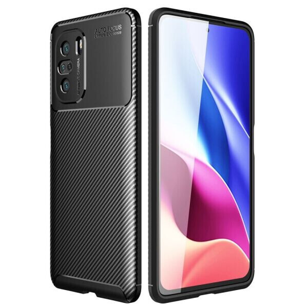 

Защитный чехол Deexe Fusion для Xiaomi Redmi K40 / K40 Pro / Mi 11i / Poco F3 - Black