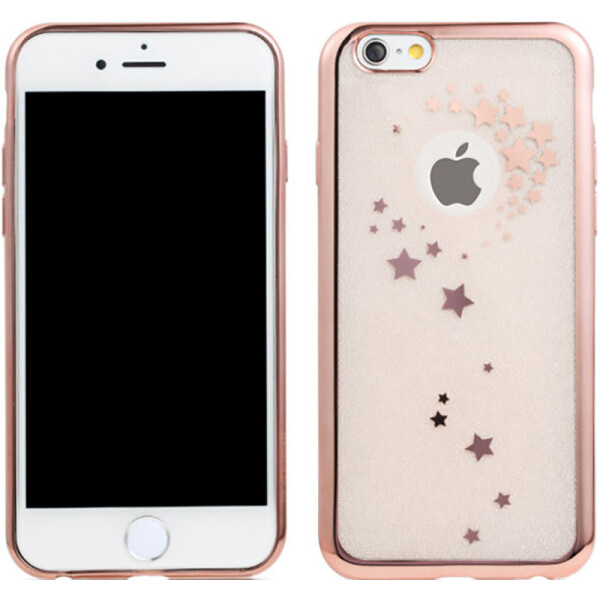 

Чехол-накладка Remax Crystal Delicate Series for iPhone 6/6s Rose Gold Star