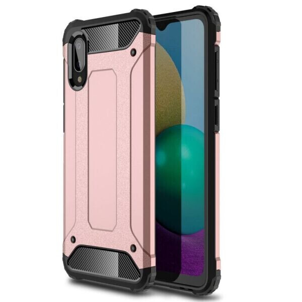 

Защитный чехол UniCase Rugged Guard для Samsung Galaxy A02 (A022) - Rose Gold