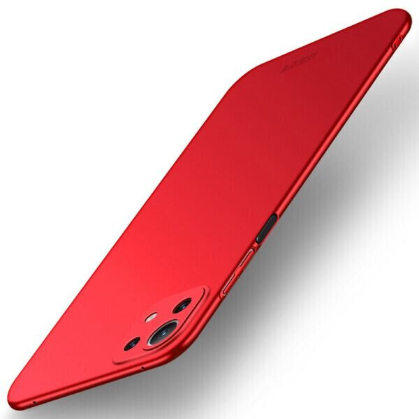 

Пластиковый чехол MOFI Slim Shield для Xiaomi Mi 11 Lite - Red