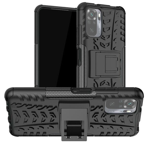 

Защитный чехол UniCase Hybrid X для Xiaomi Redmi Note 10 / Note 10s - Black