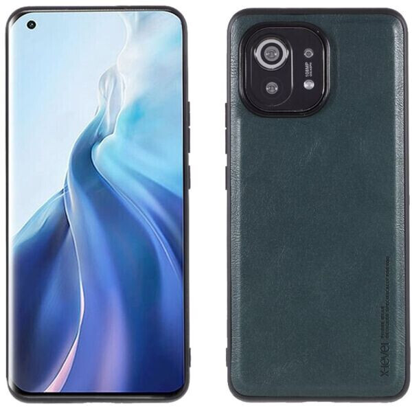 

Защитный чехол X-LEVEL Vintage Series для Xiaomi Mi 11 - Green