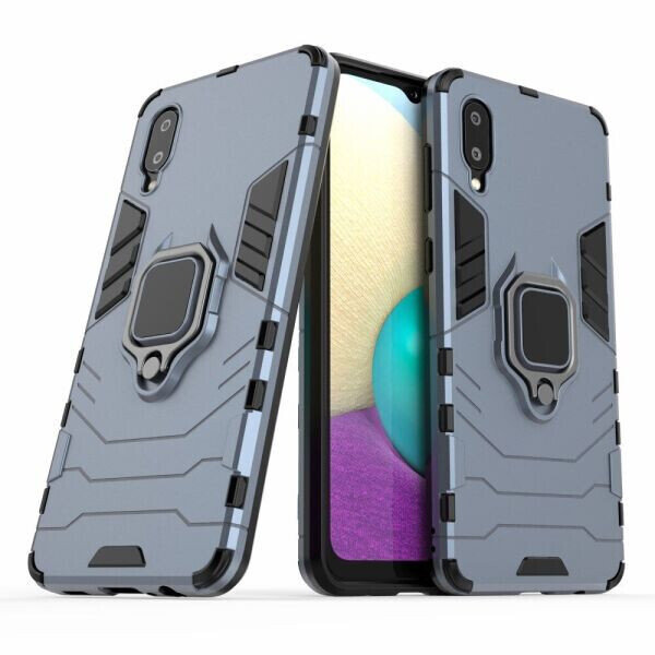 

Защитный чехол Deexe Hybrid Case для Samsung Galaxy A02 (A022) - Blue