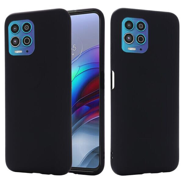 

Защитный чехол Deexe Silicone Case для Motorola Moto G100 - Black