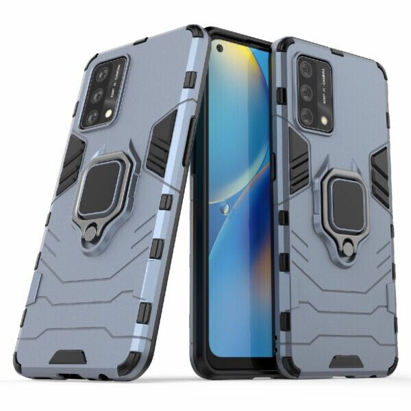 

Защитный чехол Deexe Hybrid Case для OPPO A74 - Blue