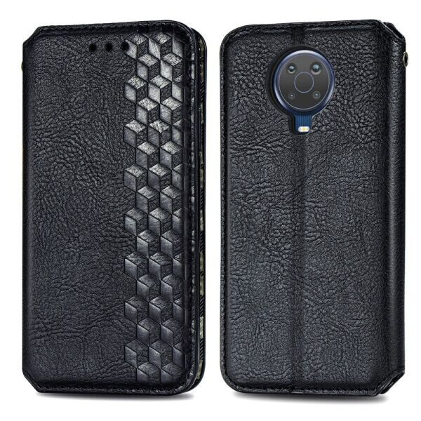 

Чехол Deexe Rhombus Wallet для Nokia G10 / G20 - Black