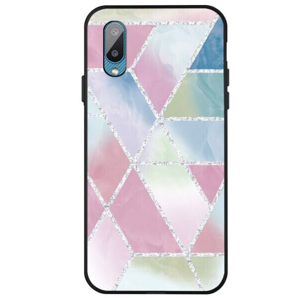 

Защитный чехол Deexe Marble Series для Samsung Galaxy A02 (A022) - Colorful Shapes