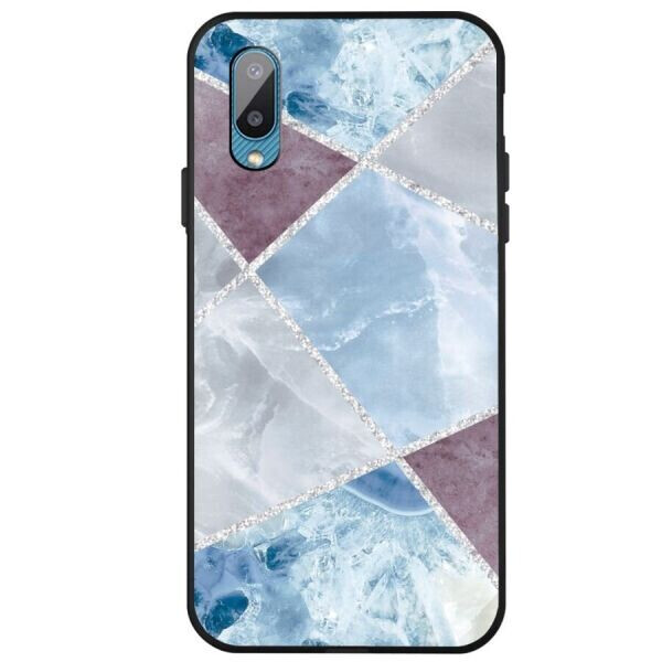 

Защитный чехол Deexe Marble Series для Samsung Galaxy A02 (A022) - Blue / Grey