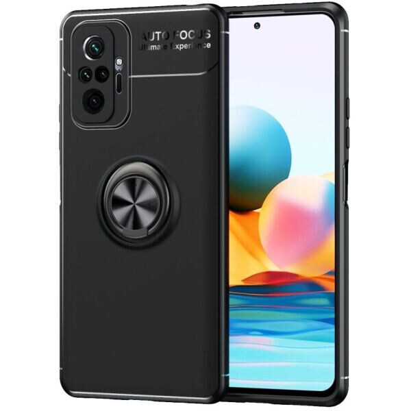 

Защитный чехол UniCase Magnetic Ring для Xiaomi Redmi Note 10 Pro - Black
