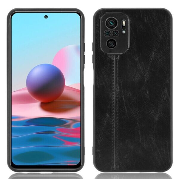 

Защитный чехол UniCase Leather Series для Xiaomi Redmi Note 10 / Note 10s - Black