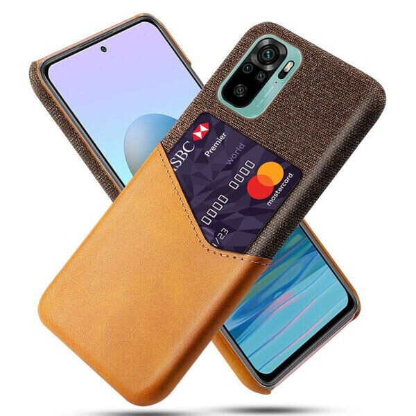 

Защитный чехол KSQ Business Pocket для Xiaomi Redmi Note 10 / Note 10s - Brown