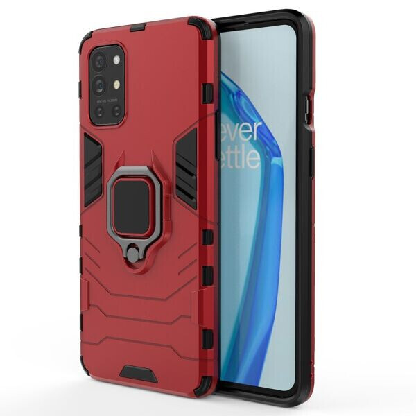 

Защитный чехол Deexe Hybrid Case для OnePlus 9R - Red