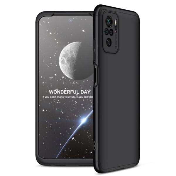 

Защитный чехол GKK Double Dip Case для Xiaomi Redmi Note 10 / Note 10s - Black