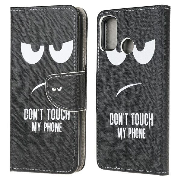 

Чехол-книжка Deexe Color Wallet для Motorola Moto G10 / G30 - Eyes