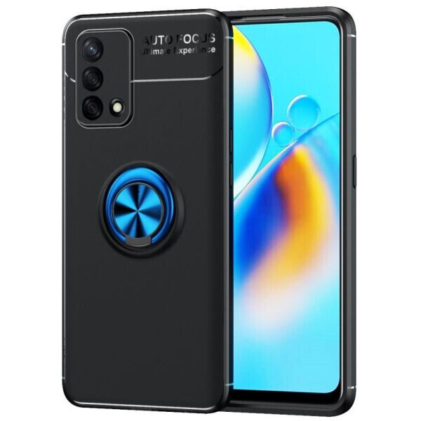 

Защитный чехол UniCase Magnetic Ring для OPPO A74 - Black / Blue