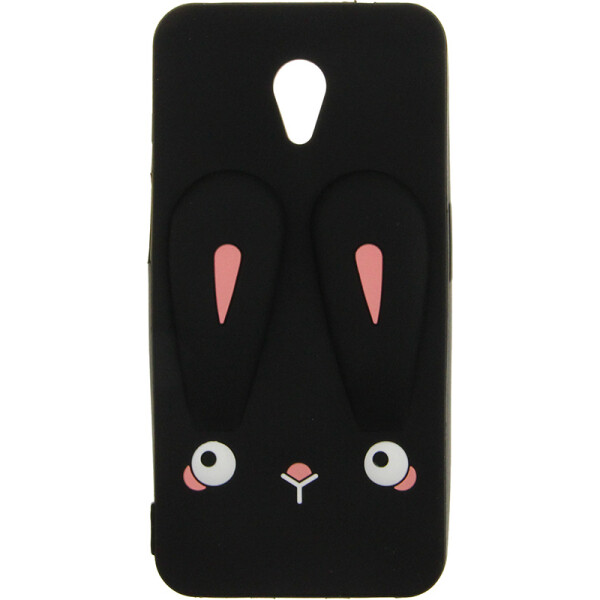 

Чехол-накладка TOTO Silicon Сartoon Network Rabbit Case Meizu M6S Black