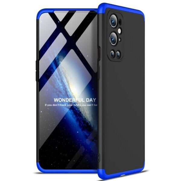 

Защитный чехол GKK Double Dip Case для OnePlus 9 Pro - Black / Blue