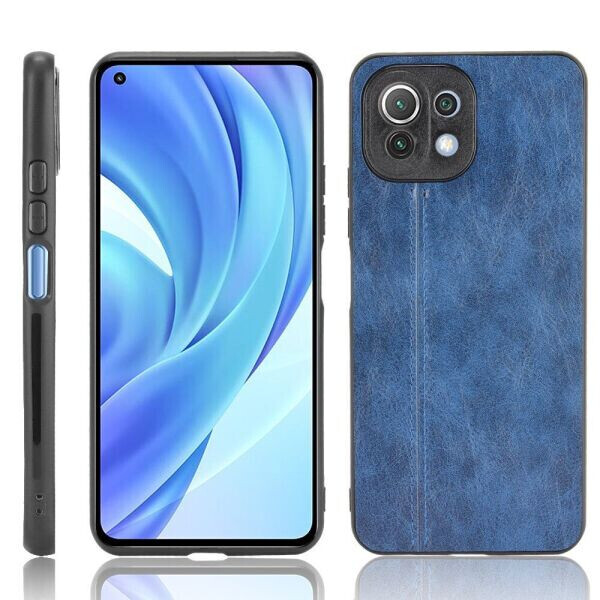 

Защитный чехол UniCase Leather Series для Xiaomi Mi 11 Lite - Blue
