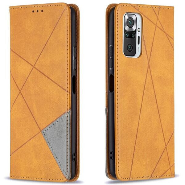 

Чехол UniCase Geometric Pattern для Xiaomi Redmi Note 10 Pro - Brown