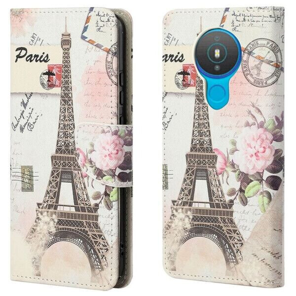 

Чехол-книжка Deexe Color Wallet для Nokia 1.4 - Iron Tower