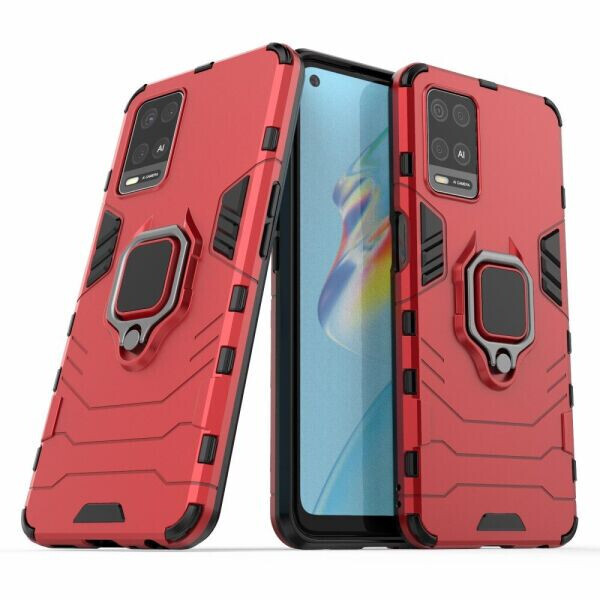 

Защитный чехол Deexe Hybrid Case для OPPO A54 - Red