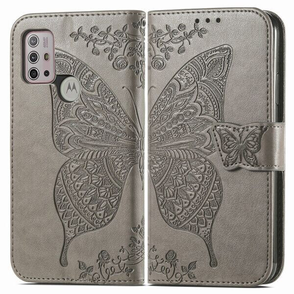

Чехол UniCase Butterfly Pattern для Motorola Moto G10 - Grey