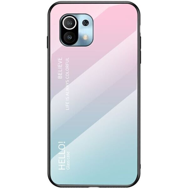 

Защитный чехол Deexe Gradient Color для Xiaomi Mi 11 Lite - Pink / Blue