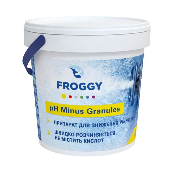 

Средство для понижения pH воды бассейна Froggy в гранулах, 1 кг