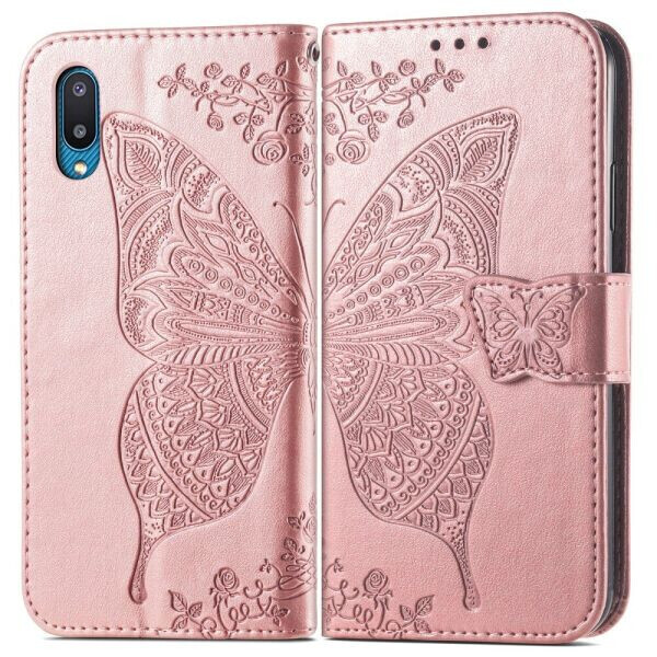 

Чехол UniCase Butterfly Pattern для Samsung Galaxy A02 (A022) - Rose Gold