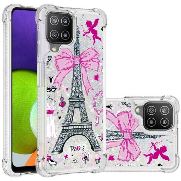 

Силиконовый (TPU) чехол Deexe Fashion Glitter для Samsung Galaxy A22 (A225) - Tower