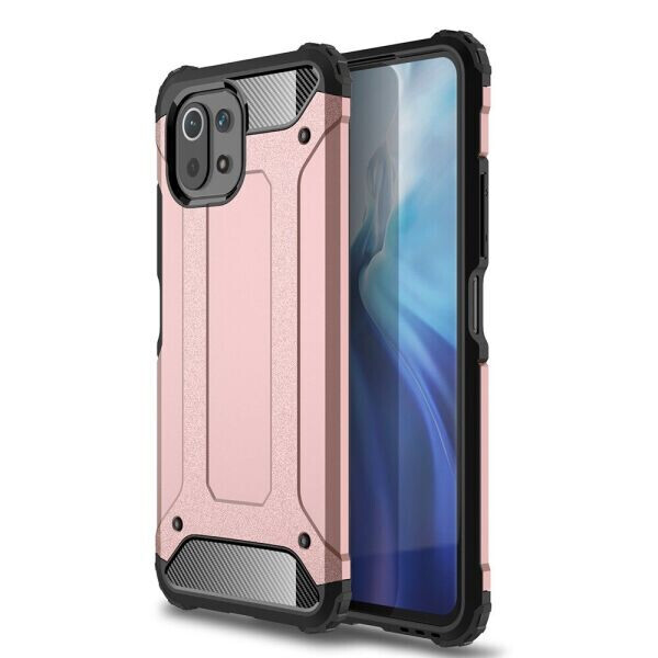 

Защитный чехол UniCase Rugged Guard для Xiaomi Mi 11 Lite - Rose Gold