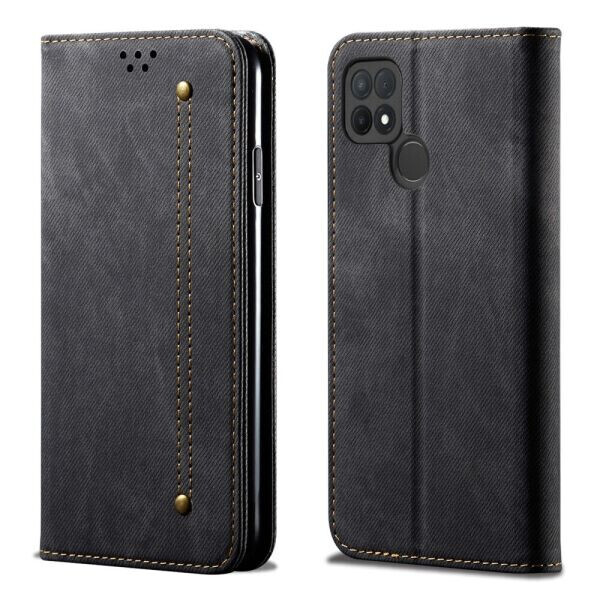 

Чехол-книжка UniCase Jeans Wallet для OPPO A15 / A15s - Black