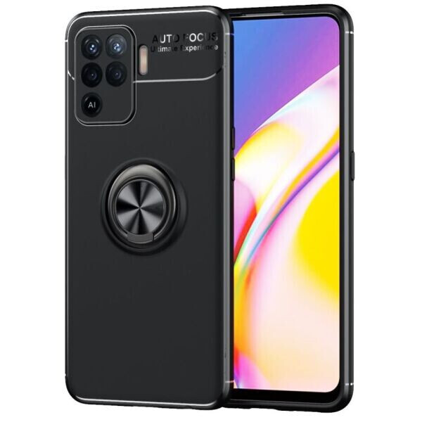 

Защитный чехол UniCase Magnetic Ring для OPPO Reno 5 Lite - Black