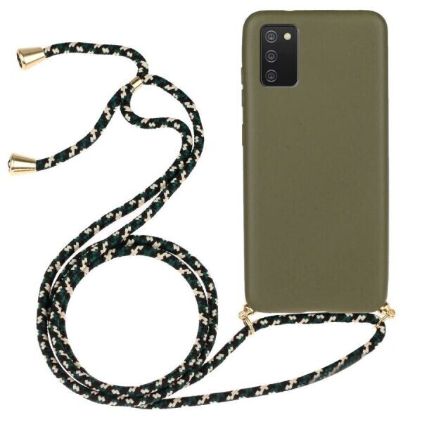 

Защитный чехол Deexe Astra Case для Samsung Galaxy A02s (A025) - Army Green