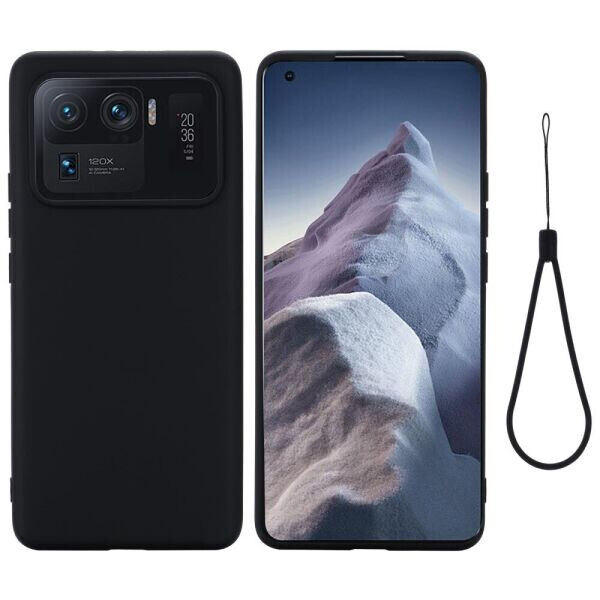 

Защитный чехол Deexe Silicone Case для Xiaomi Mi 11 Ultra - Black