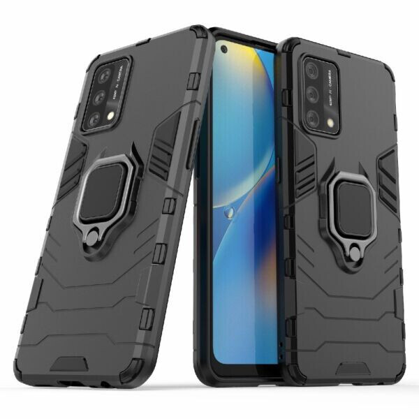 

Защитный чехол Deexe Hybrid Case для OPPO A74 - Black
