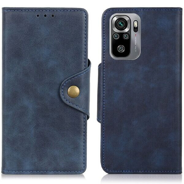

Чехол UniCase Vintage Wallet для Xiaomi Redmi Note 10 / Note 10s - Blue